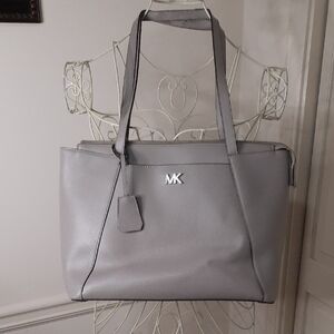 Michael Kors Silver Tote Bag